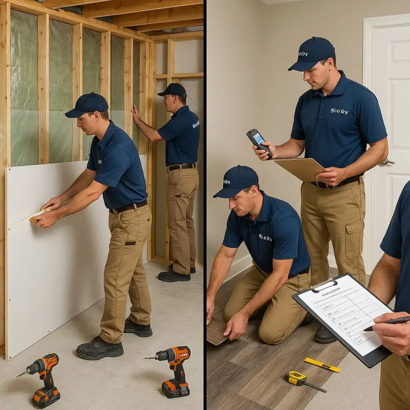 Repairs and Reconstruction process in Chenango County, NY